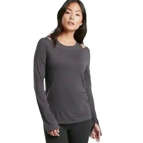 Athleta Essence Groove Long Sleeves Top - Picture 1 of 6